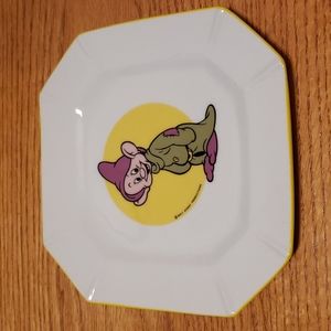 Dopey  Collector Plate Walt Disney Productions